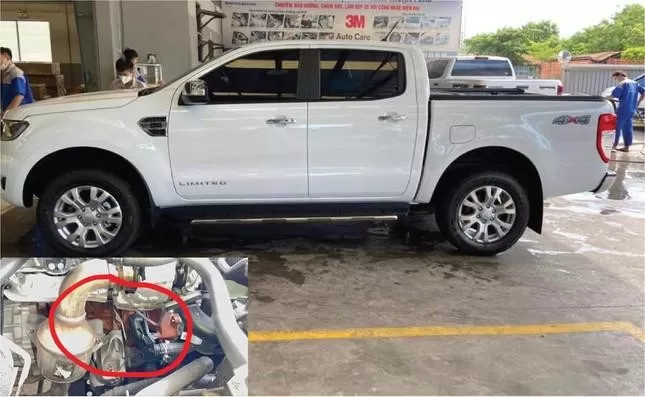 Hy hữu đại lý Ford mua lại chiếc xe gỉ sét sau chỉ hơn 1 tháng bán cho khách Việt