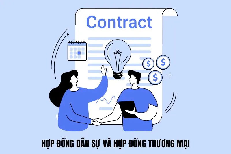 Các Điểm Khác Biệt Giữa Hợp Đồng Dân Sự Và Hợp Đồng Thương Mại